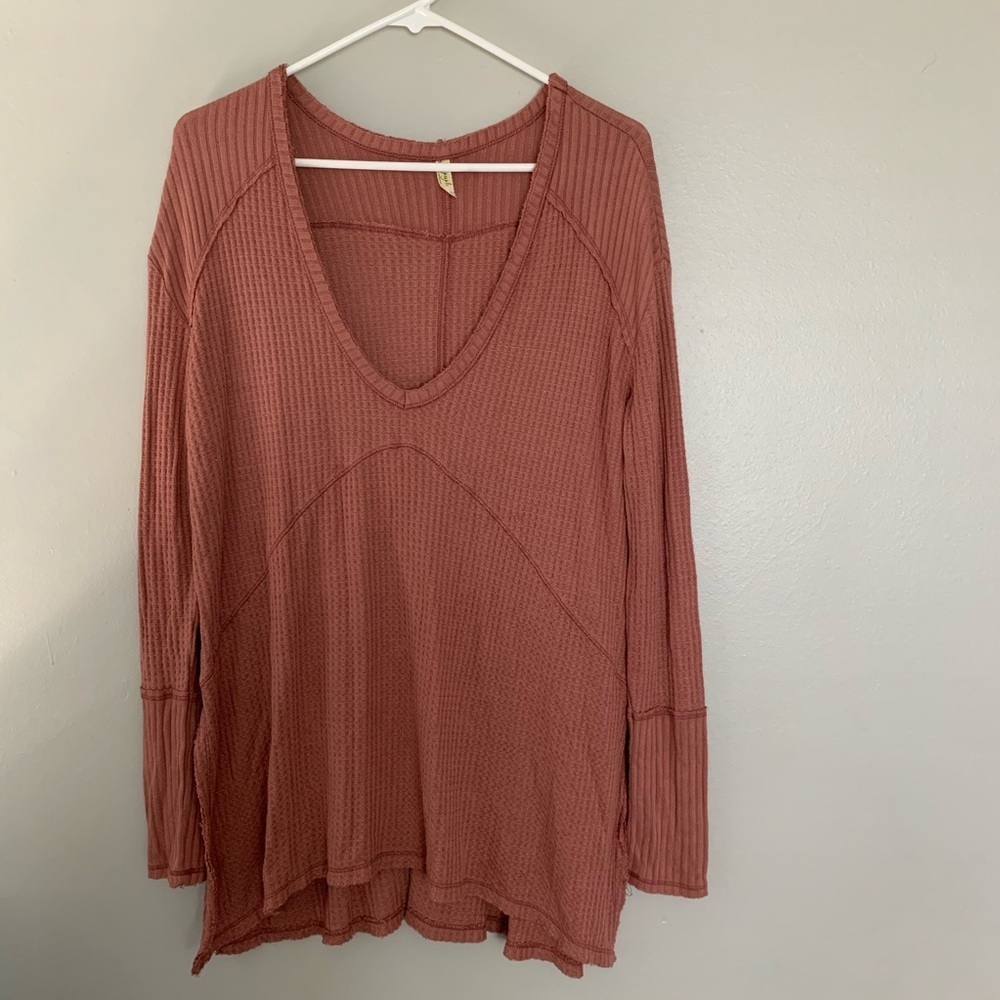 Free People oversized Shirt